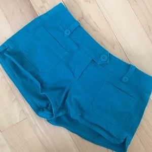 Delia’s Blue Low-Rise Shorts